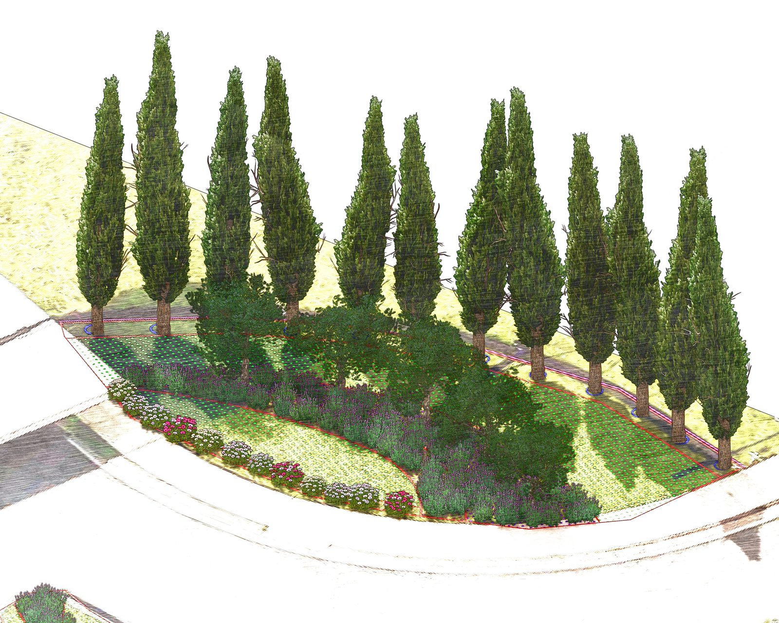 Composição ornamental